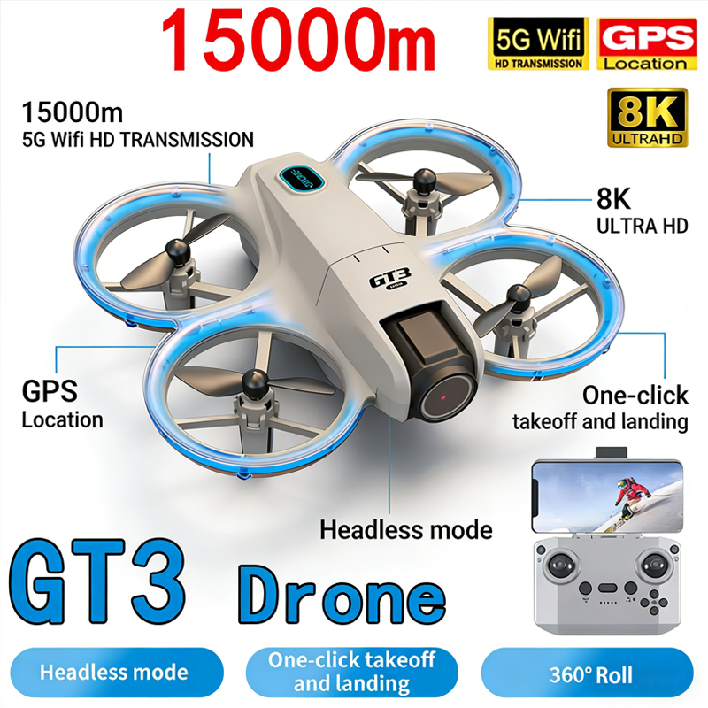 New GT3 MAX Drone 8K HD Aerial - Drone Video Production ulasan dan harga