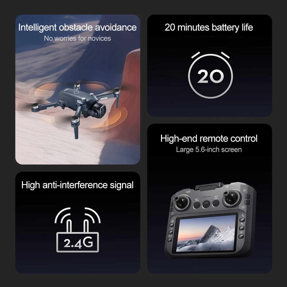 Lenovo V988 Large Screen Remot - Drone Mapping ulasan dan harga