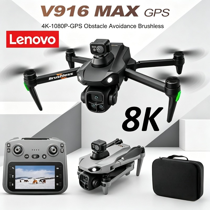 Lenovo V916MAX Professional 8K - Drone Surveying ulasan dan harga