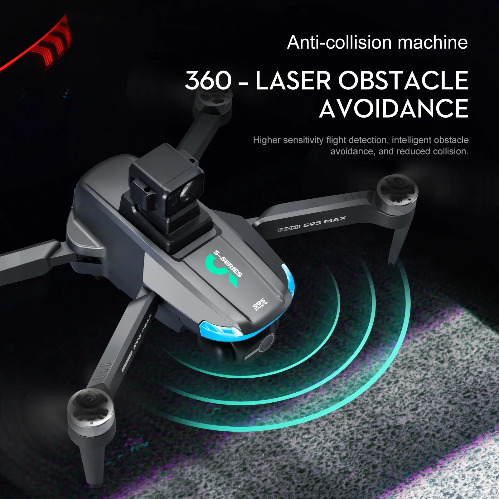 NEW S9S MAX MINI Drone 4K 2-Ax - Drone Mapping ulasan dan harga