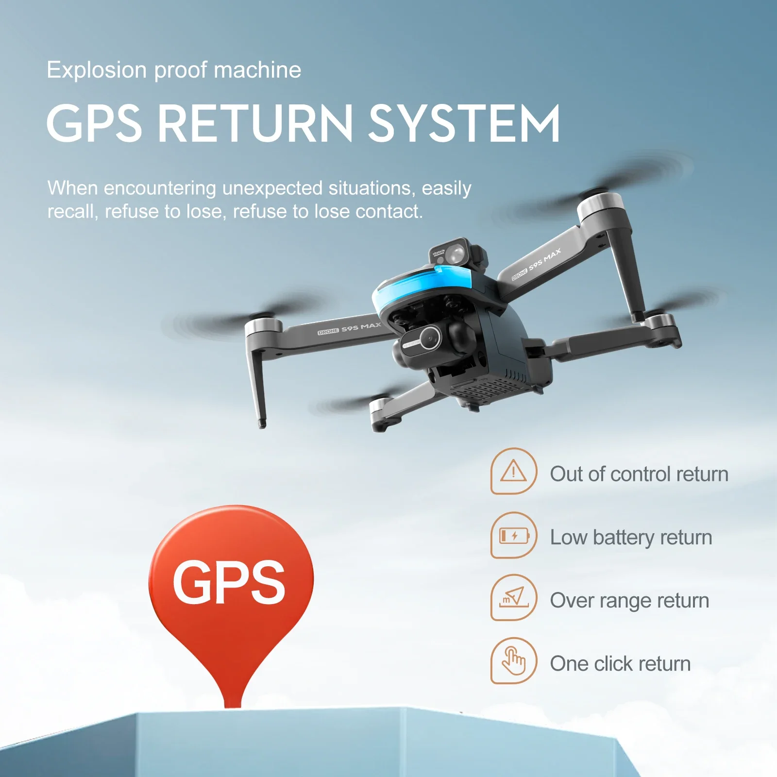NEW S9S MAX MINI Drone 4K 2-Ax - Drone Mapping ulasan dan harga