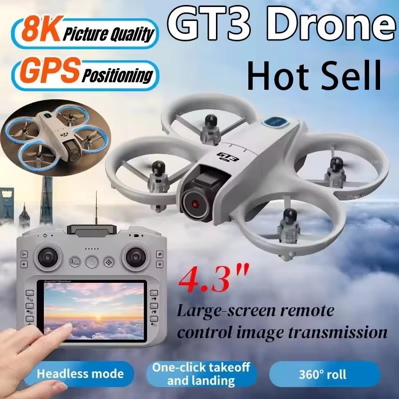 Original NEW GT3 Drone 8K GPS  - Drone Surveying ulasan dan harga