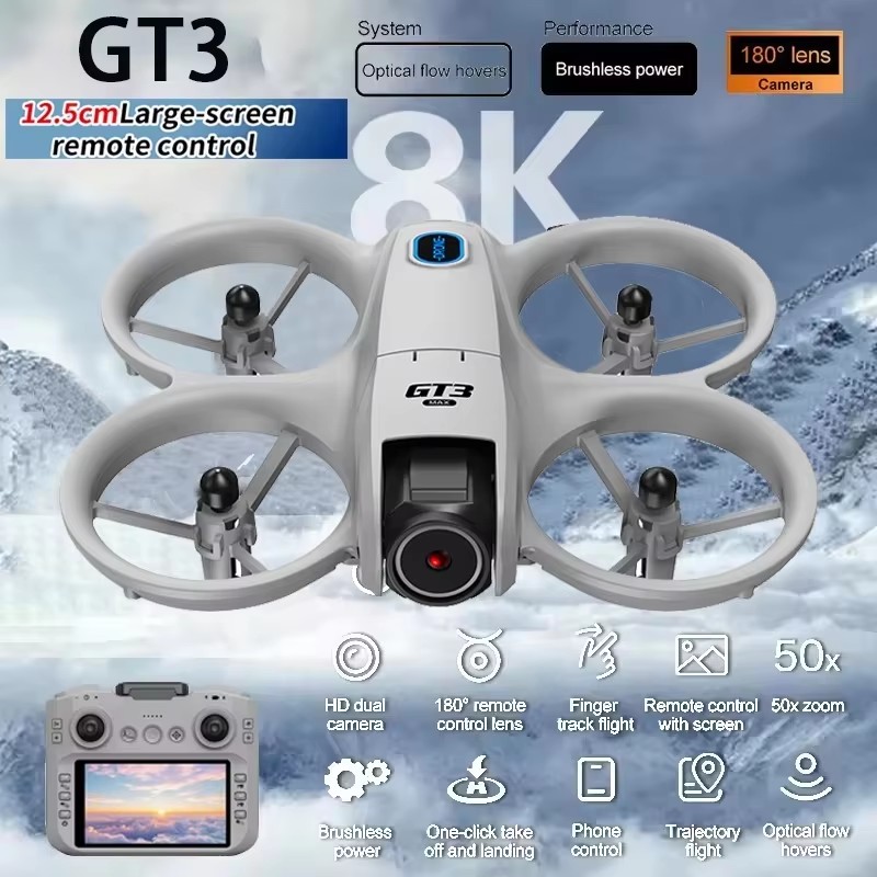 Original NEW GT3 Drone 8K GPS  - Drone Surveying ulasan dan harga