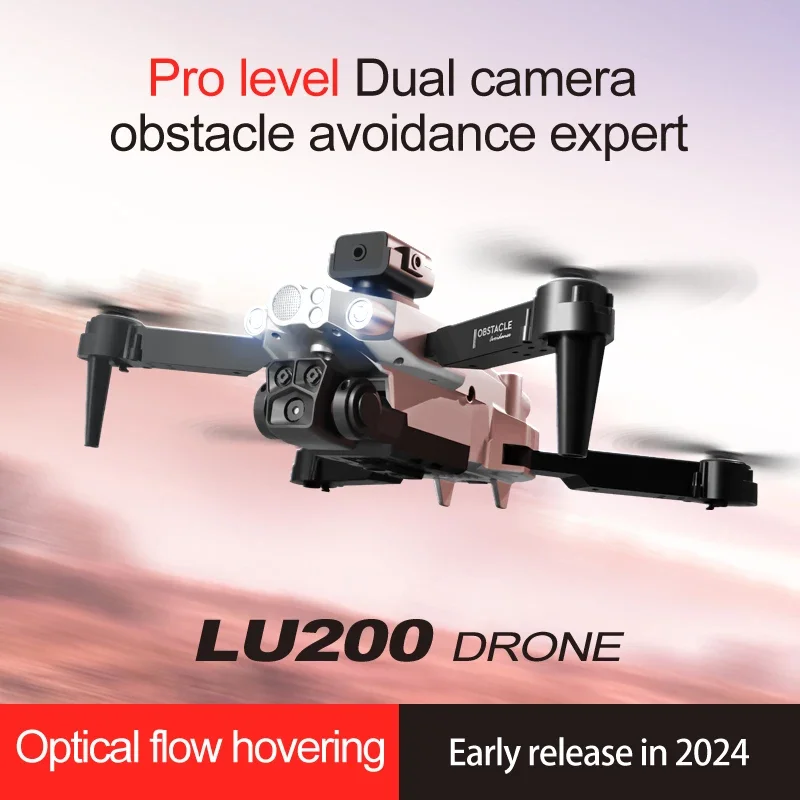 LU200 8K GPS Drone Triple Came - Drone Mapping ulasan dan harga