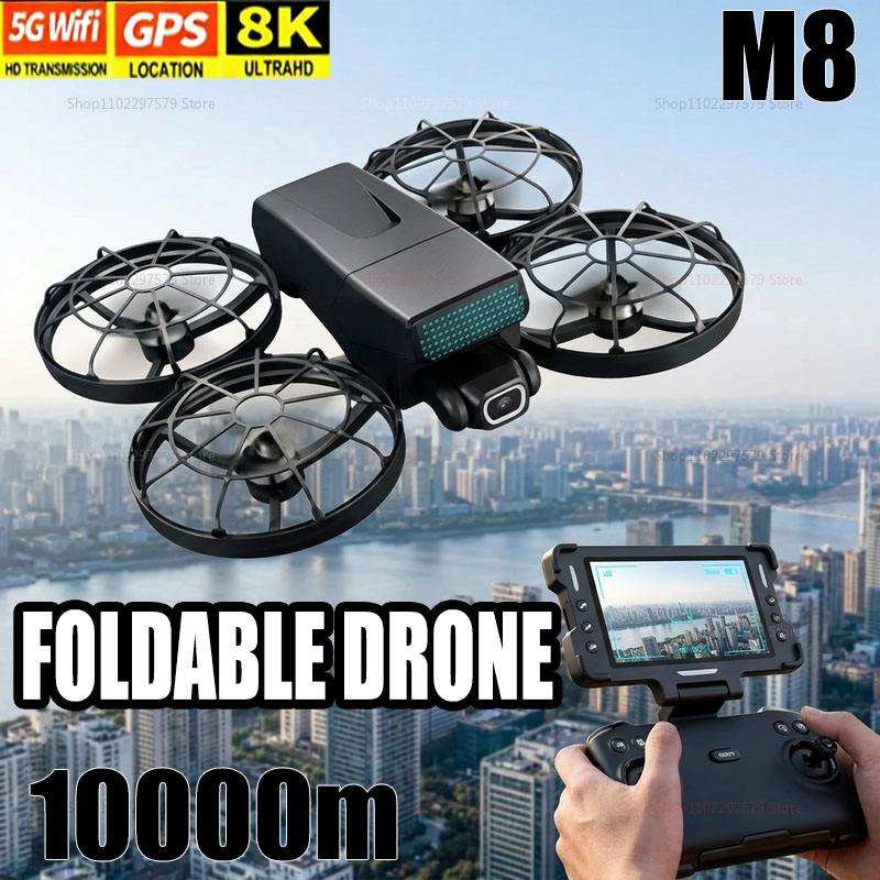 New Drones M8 GPS 8K Professio - Drone Multispectral ulasan dan harga
