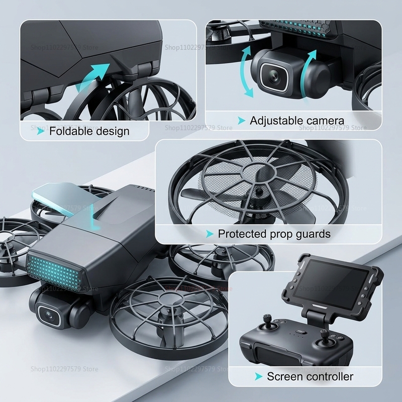 New Drones M8 GPS 8K Professio - Drone Multispectral ulasan dan harga