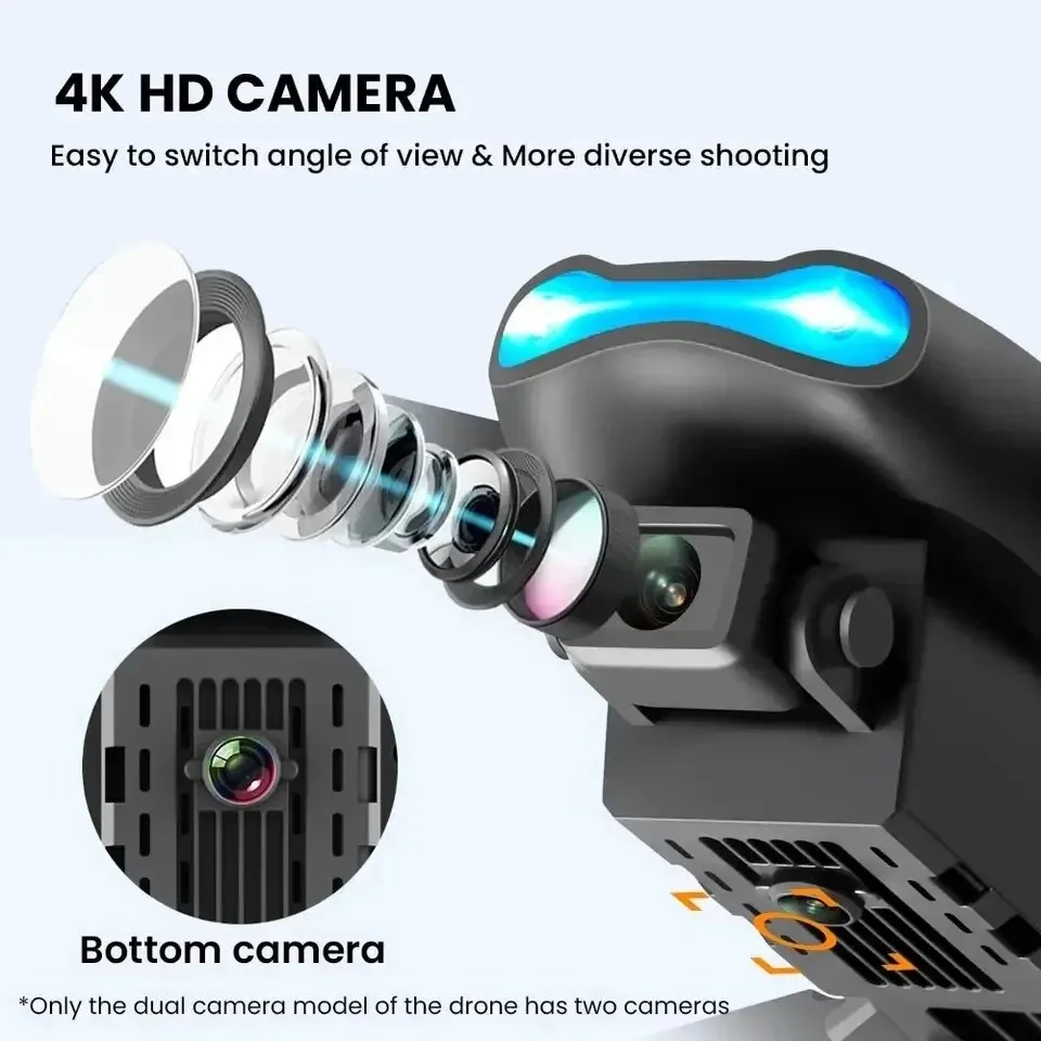 Professional Mini Drone E99 HD - Drone Video Production ulasan dan harga