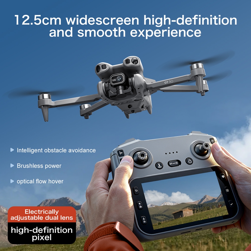 GT50 Mini Drone Dual Camera 8K - Drone Video Production ulasan dan harga